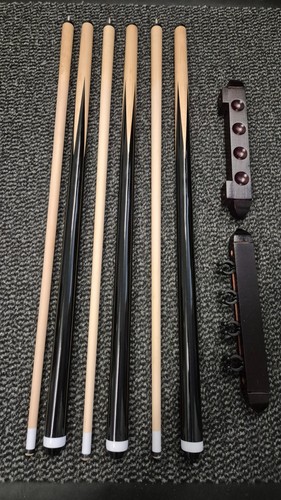 3er set billard queue 2teilig - set,